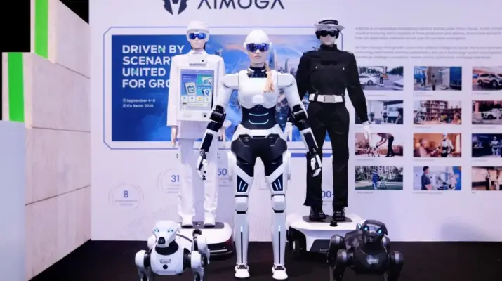 AiMOGA Perluas Ekspansi ke Eropa, Perkenalkan Robot Perawat dan Keamanan