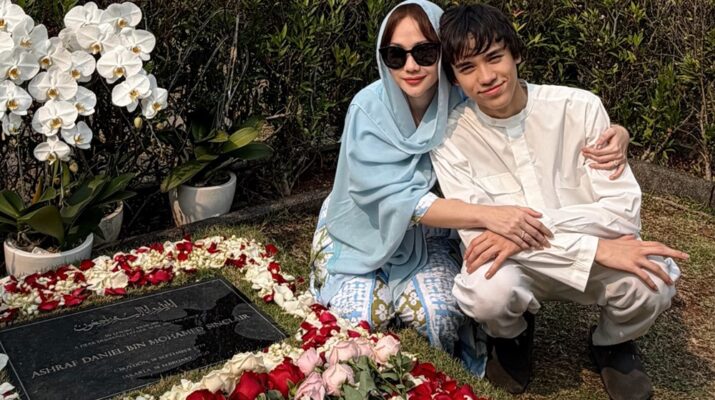 BCL dan Noah Kenang Ulang Tahun Ashraf Sinclair dengan Ziarah dan Pesan Penuh Cinta