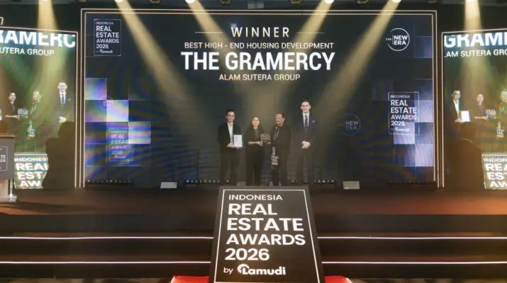 The Gramercy Sabet Predikat Best High End Housing Development Indonesia